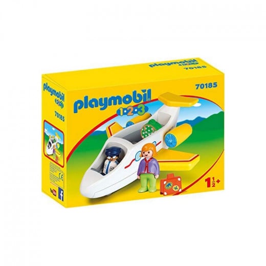 Playmobil Plane With Passenger For Children