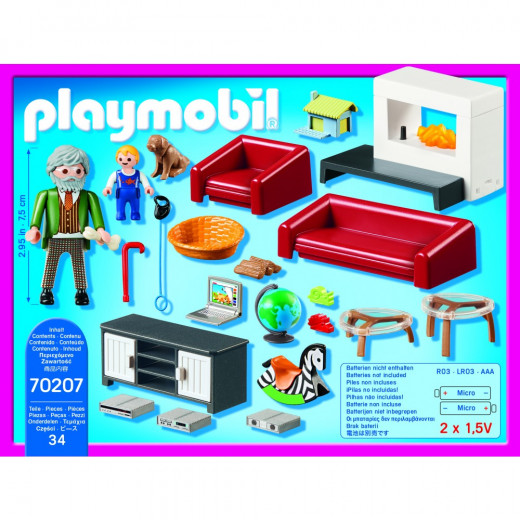 Playmobil Comfortable Living Room 36 Pcs For Children