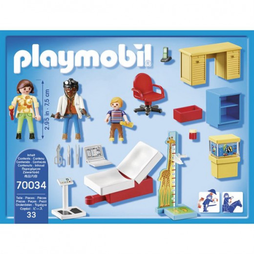 Playmobil Starterpack  Pediatrician's Office 33 Pcs For Children