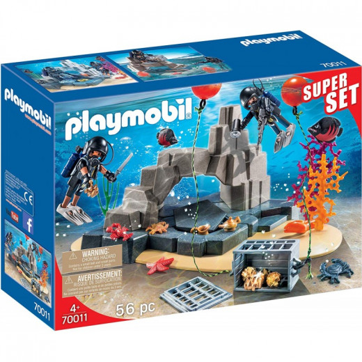 Playmobil Superset Tactical Dive Unit 56 Pcs For Children