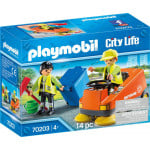 Playmobil Street Sweeper 14 Pcs For Children
