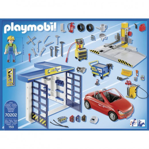 Playmobil Car Repair Garage 153 Pcs For Children