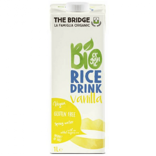 The Bridge Brazil Rice Drink with Vanilla 1L, Organic