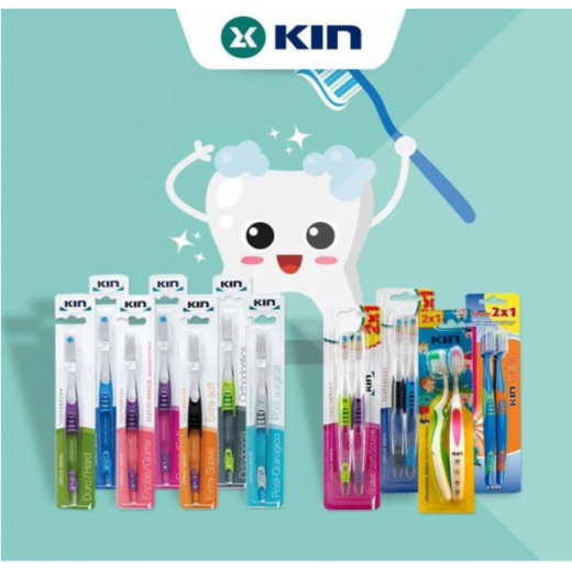 Kin Toothbrush for Kids Children's, +3 years