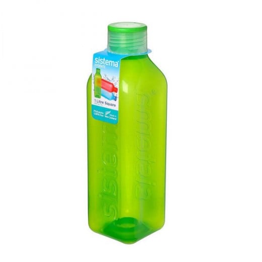 Sistema Hydrate Square  Bottle, 1 L - Green