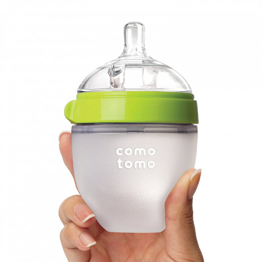 Comotomo Baby Bottle, Green, 150 ml