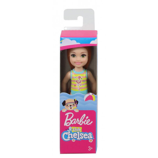 Barbie Club Chelsea Doll - Chelsea And Friends Doll- Popsicle Swimsuit