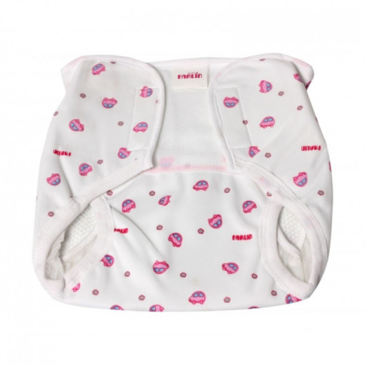 Farlin Baby Cloth Diaper Pant, Medium Size 6-9 Kg , 2 Assorted Models