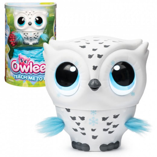 Owleez Interactive Toy - White