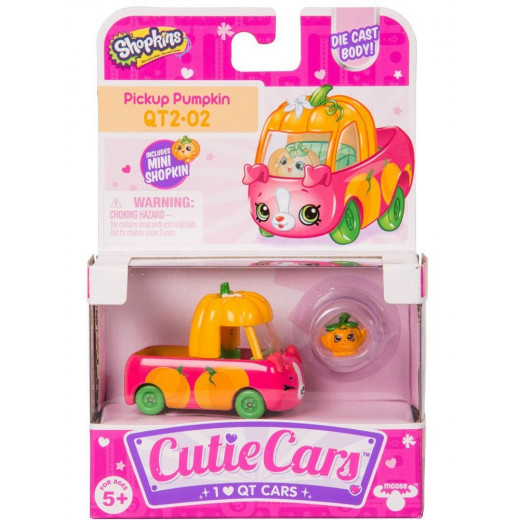Shopkins Cutie Pickup Pumpkin Car Figure Pack