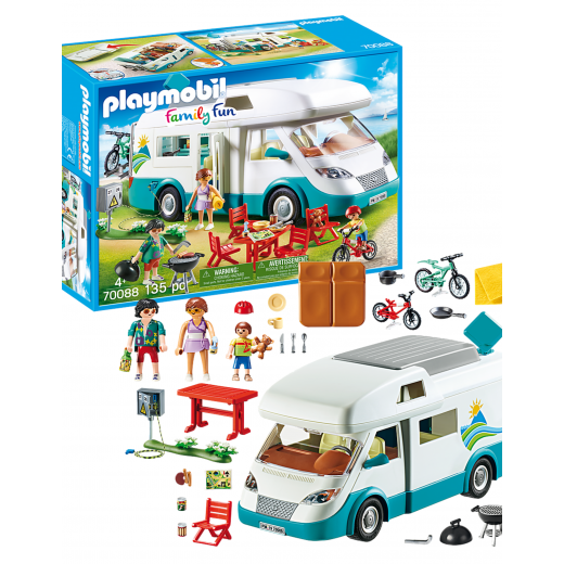 Playmobil Family Camper 135 Pcs For Children