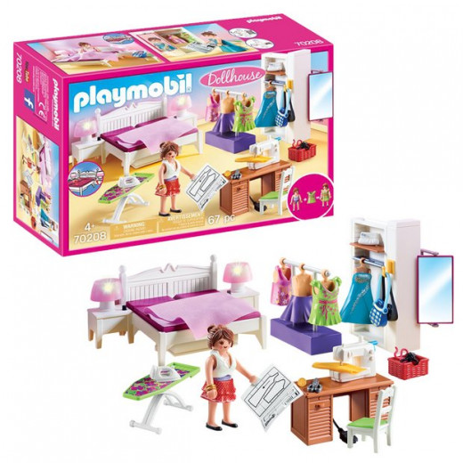 Playmobil Bedroom With Sewing Corner 67 Pcs For Children
