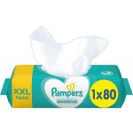 Pampers Sensitive Baby Wipes One Pack, 80 pieces