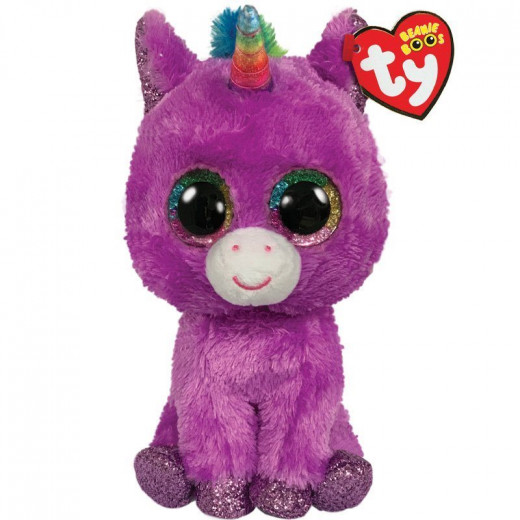 Ty Beanie Boos Unicorn Rosete Purple Reg 15 Cm