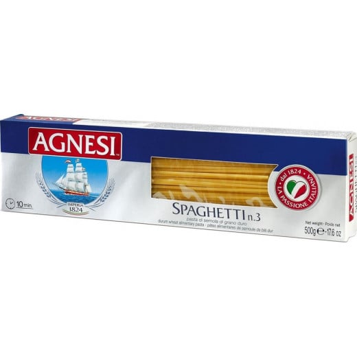 Agnesi Gli Spaghetti Pasta No. 3, 500 G