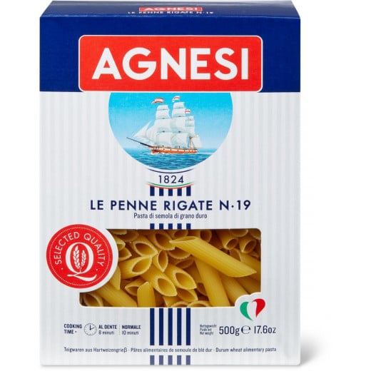 Agnesi Penne Rigate Durum wheat semolina pasta 500 g