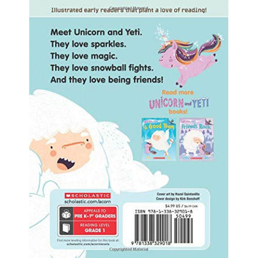Scholastic Sparkly New Friends: An Acorn Book (Unicorn and Yeti #1)