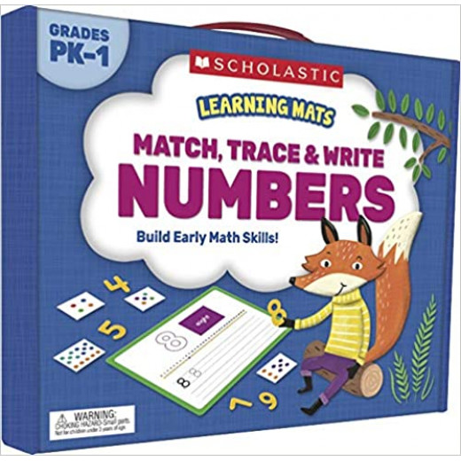 Scholastic  Learning Mats: Match, Trace & Write Numbers