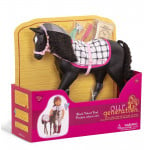 Our Generation Black Velvet Foal Horse Accessory Set