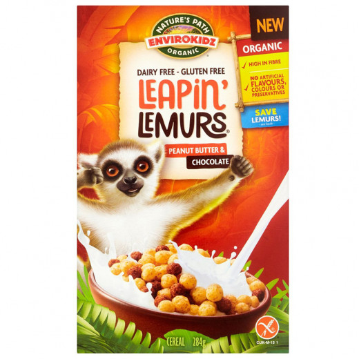 Nature's Path Gluten Path Organic Leapin Lemurs Peanut Butter 284g