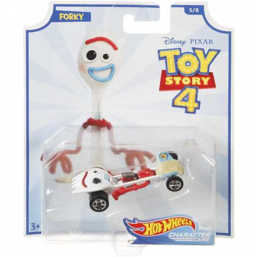 Disney Pixar Toy Story 4 Hot Wheels Character Cars - Forky