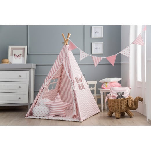 خيمة للأطفال باللون الزهري الفاتح من فونا