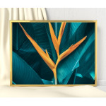 ExtraOrdinary Decorative Wood Framed Wall Art Prints, Bird of Paradise, A3 size