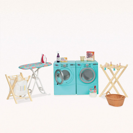 Our Generation Washer Dryer Tumble and Spin Laundry Set
