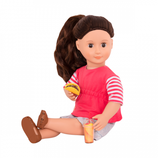 Our Generation Rayna And "The Foodie Friends Project" 46cm Doll