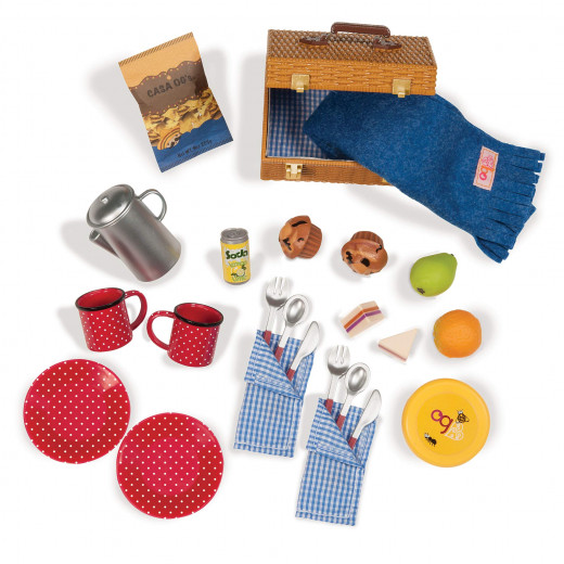 Our Generation Packed For A Picnic Accessory Set