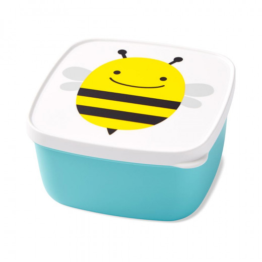 Skip Hop Toddler Food Storage Snack Box Set, Bee