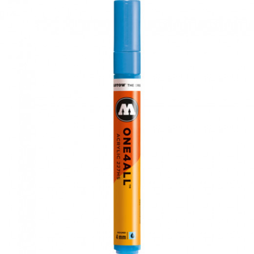 قلم أكريليك  4 مم لون أزرق فاتح من مولوتو