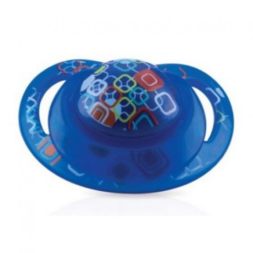 Nuby Classic Silicone Pacifier- orthodontic (6-18m) - Navy