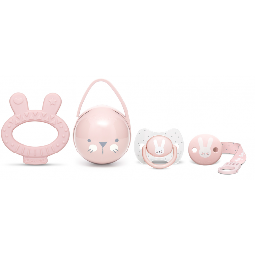 Suavinex Premium Hygge Baby Gift Set, Pink