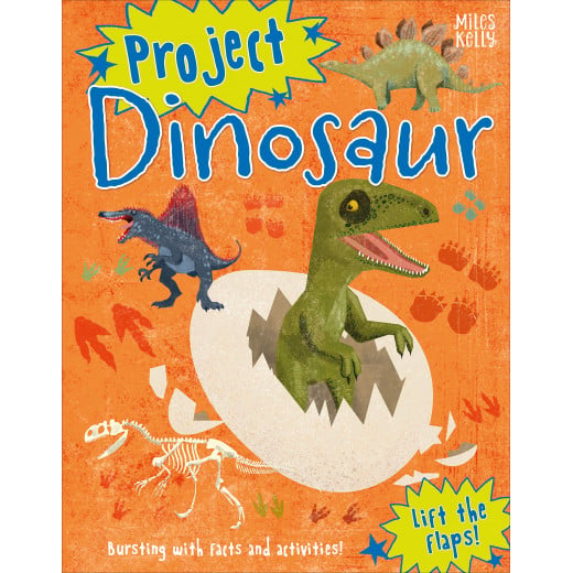 Miles Kelly - Project Dinosaur كتاب ورقي