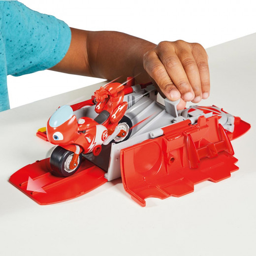 Ricky Zoom DJ Rumbler Pop And Go Playset, Red