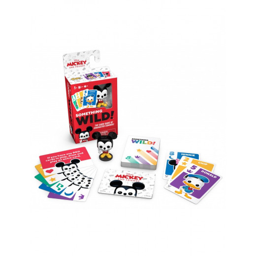 Signature Games: Something Wild Card Game- Mickey & Friends