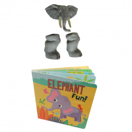 North Parade - Move around puppet & book – Elephant