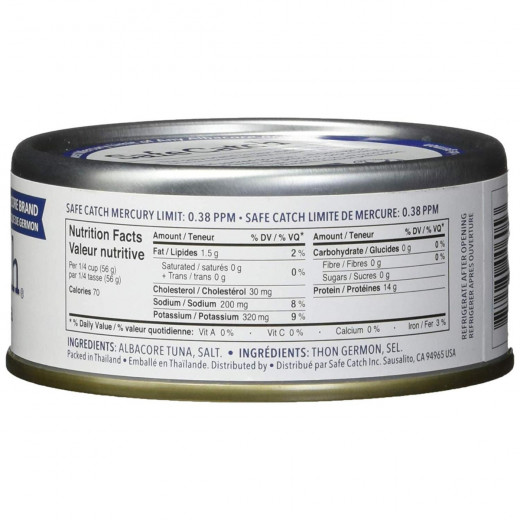Safe Catch Wild Albacore Tuna, 142g can