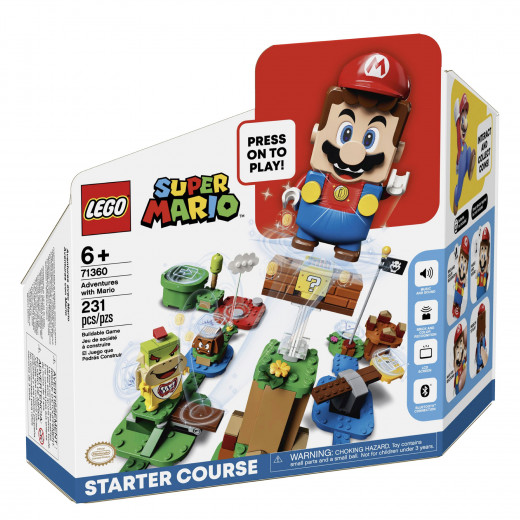 Lego Adventures With Mario Starter Course, 231 Pieces
