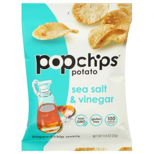 Pop Potato Chip - Sea Salt And Vinegar Potato Chips 23G