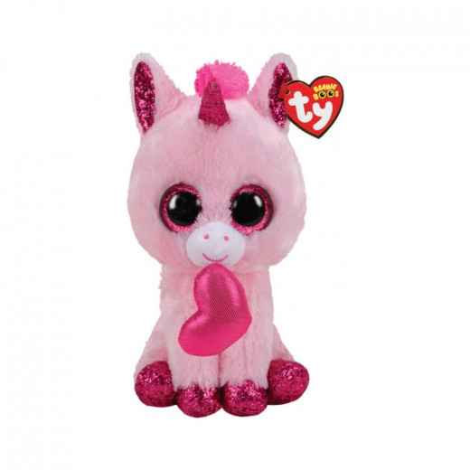 Ty Beanie Boos Unicorn Darling Pink Med