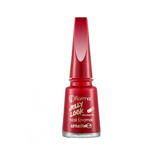 Flormar - Jelly Look Nail Enamel JL23 Stunning Red