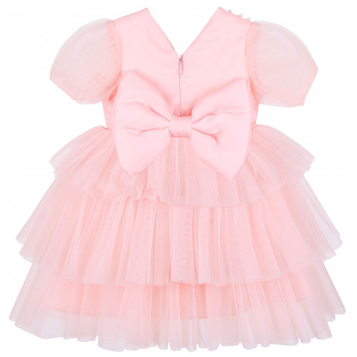 Little Princess 4 pieces Dress Set for 0-3 months Girl, Peach