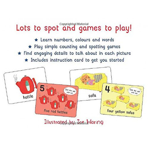 Miles Kelly - Lots to Spot Flashcards: At Home!