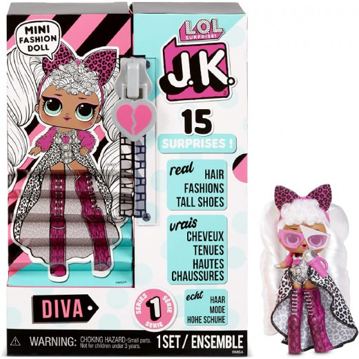 L.O.L. Surprise! JK - DIVA - Mini Fashion Doll