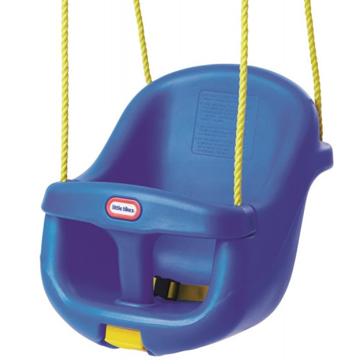 Little Tikes High Backed Toddler Swing, Blue