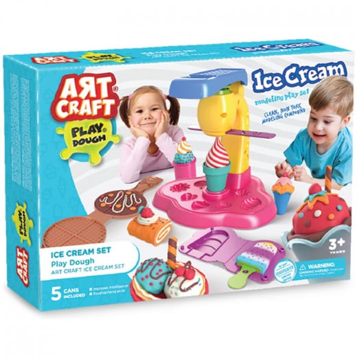 Art Craft Ice Cream Play-Doh Set