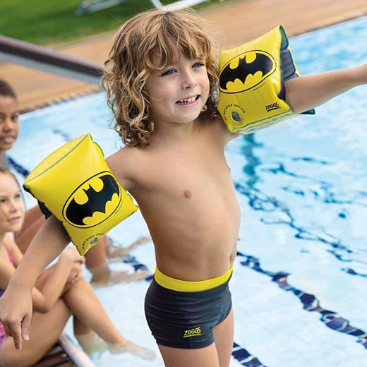 Zoggs Batman Inflatable Swimming Armbands Floaters