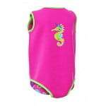 Zoggs Sea Saw Baby Wrap Pink ,6-12 Months